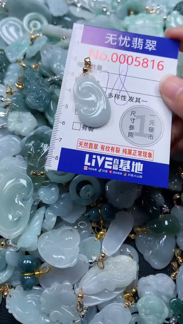 颈饰未镶嵌翡翠5816