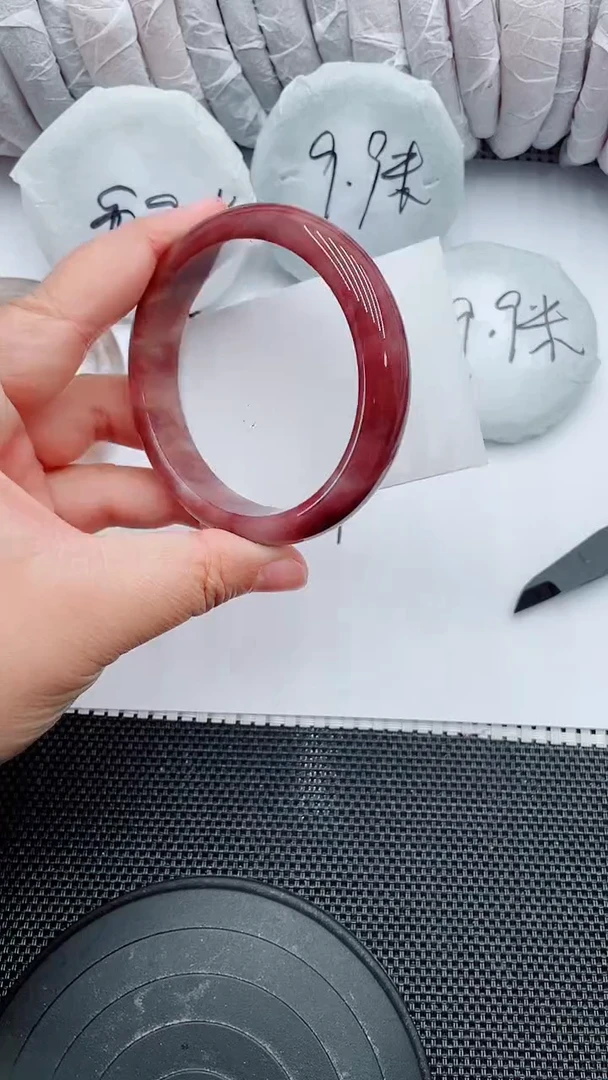 未镶嵌手镯石英质玉9-60-61