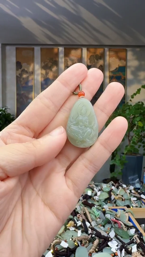 未镶嵌和田玉挂件拍一发一