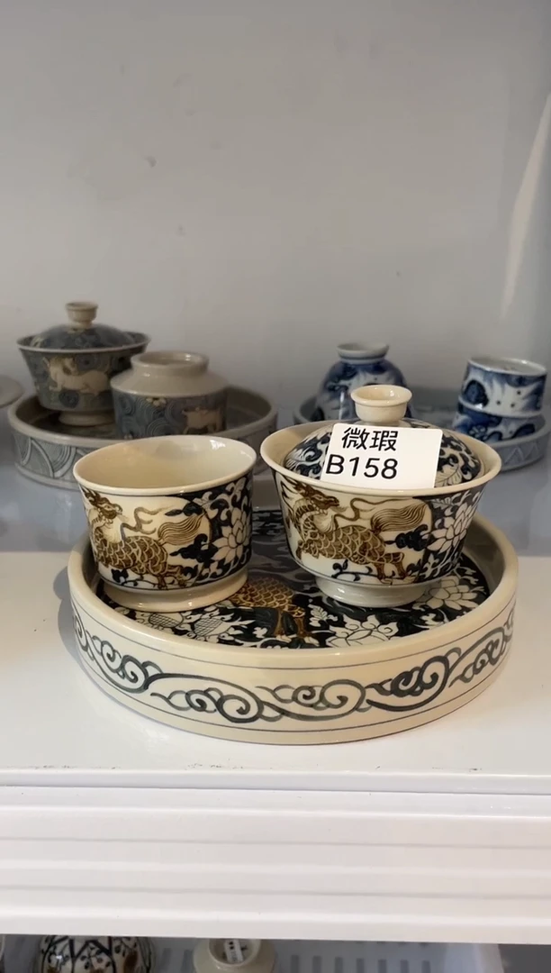 其他微瑕景德镇手工手绘陶瓷B158