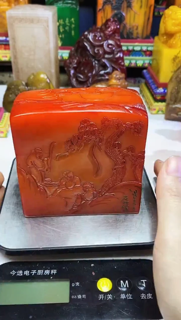 寿山石印石纯天然篆刻石料