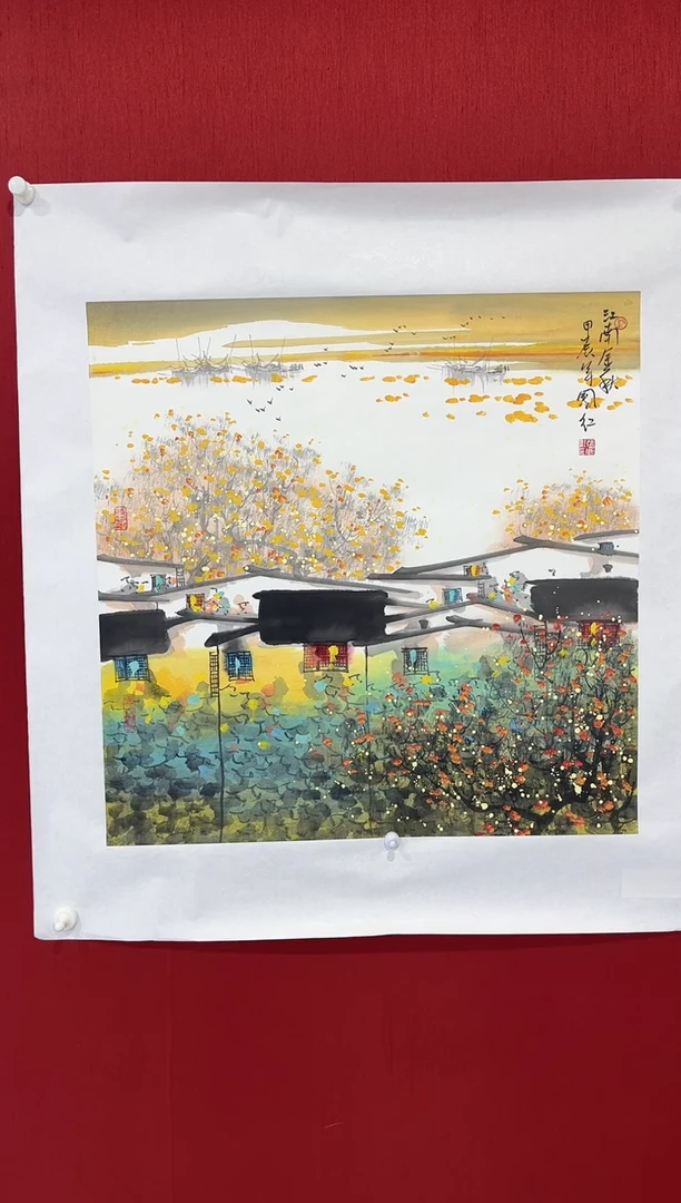 国画张国红老师画作