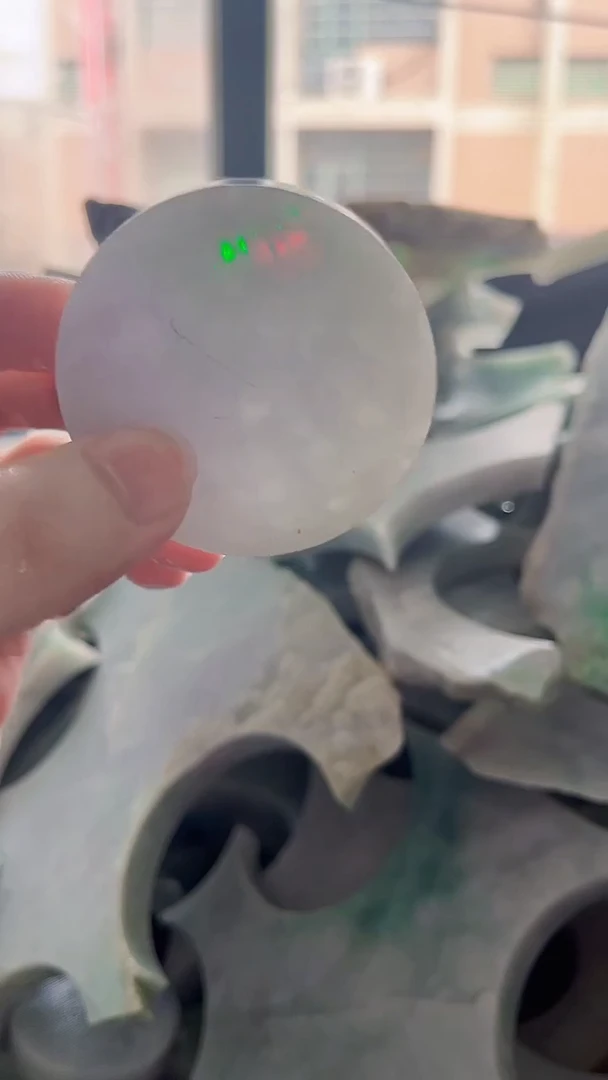 裸石翡翠余**渡缅甸翡翠A货1390