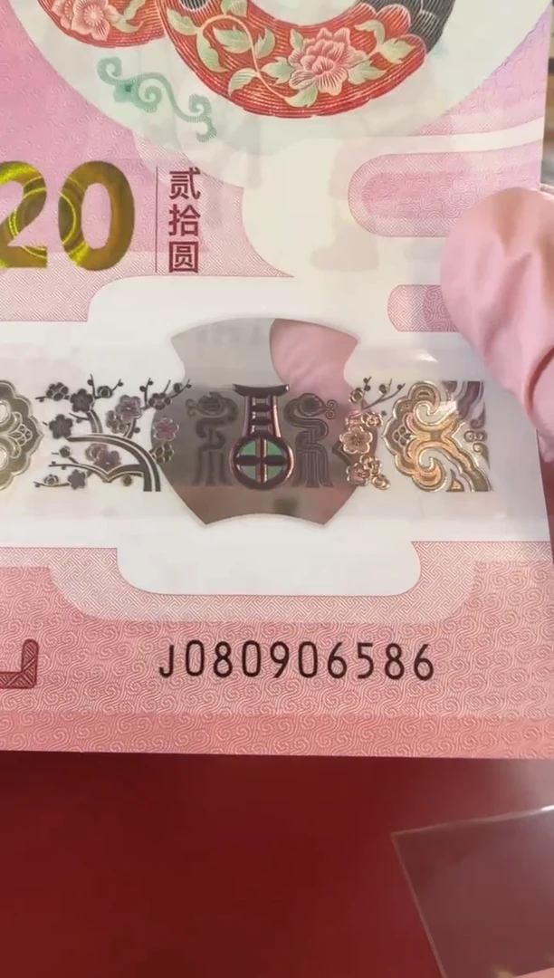 【闪购商品】塑料25蛇钞080906586单张裸