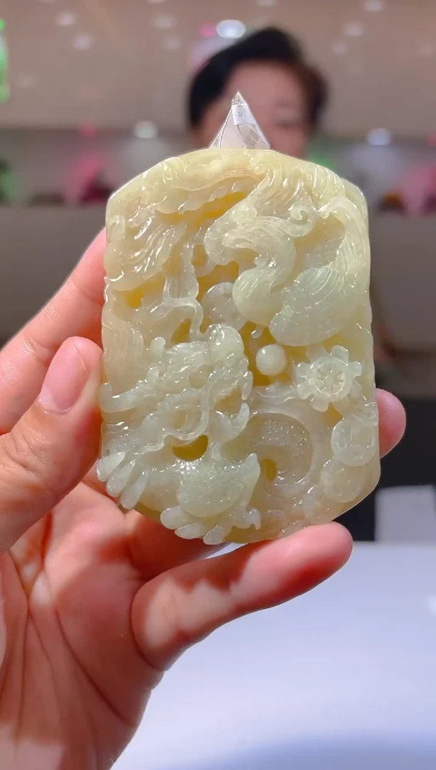 未镶嵌定制翡翠19/1009/L/龙凤