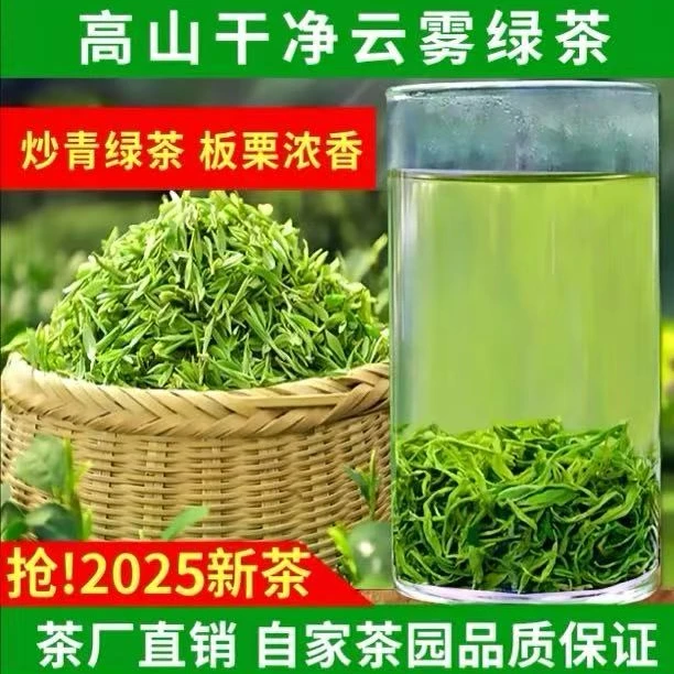 余庆毛峰茶2025采摘贵州特产雨前浓香型春茶高山云雾绿茶