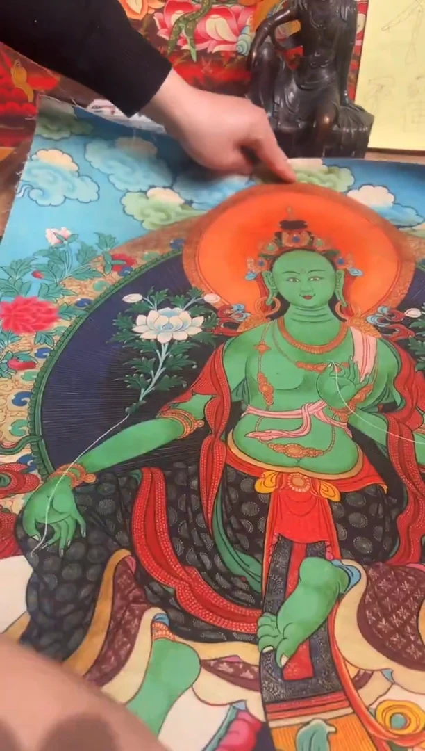 卷轴画卷轴画奥奥的唐卡