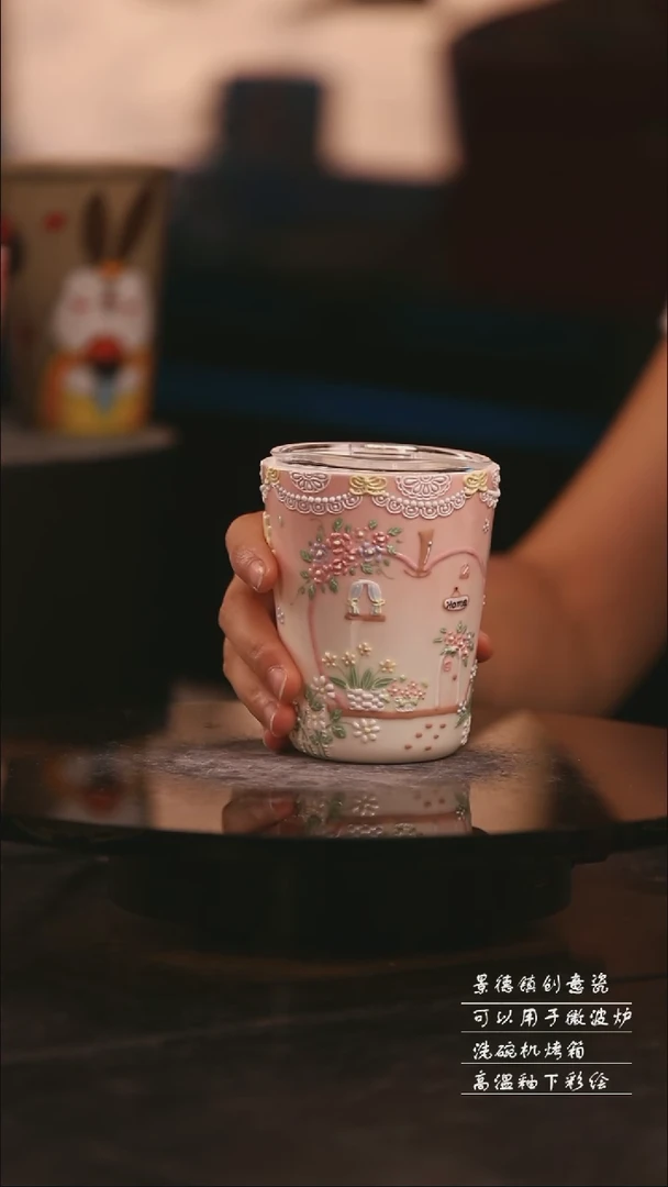 陶瓷景德镇可爱设计师款陶瓷