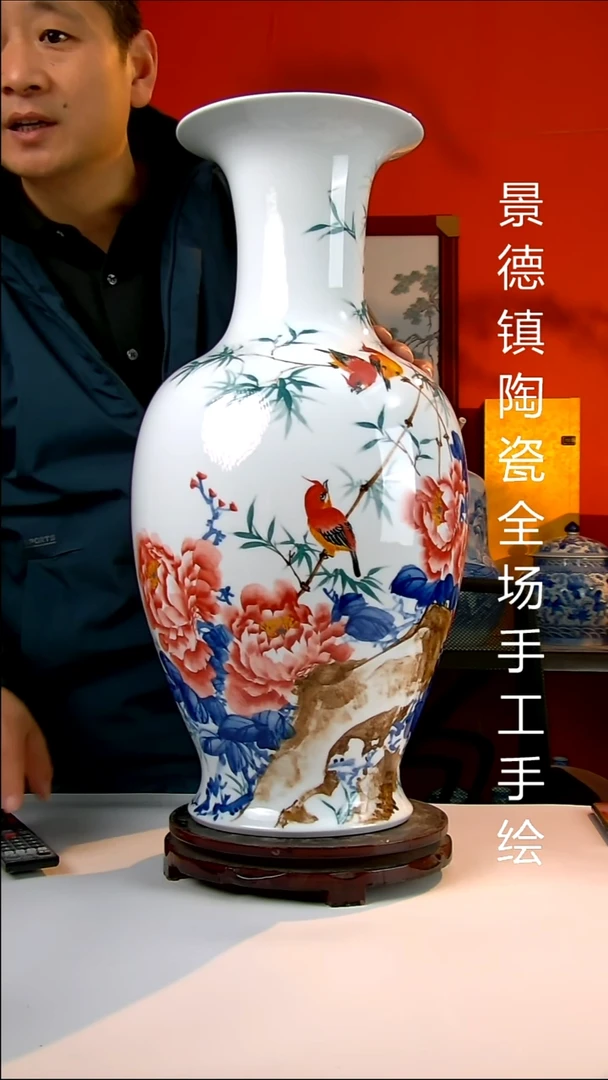 摆件陶瓷景德镇陶瓷 全场手工手绘