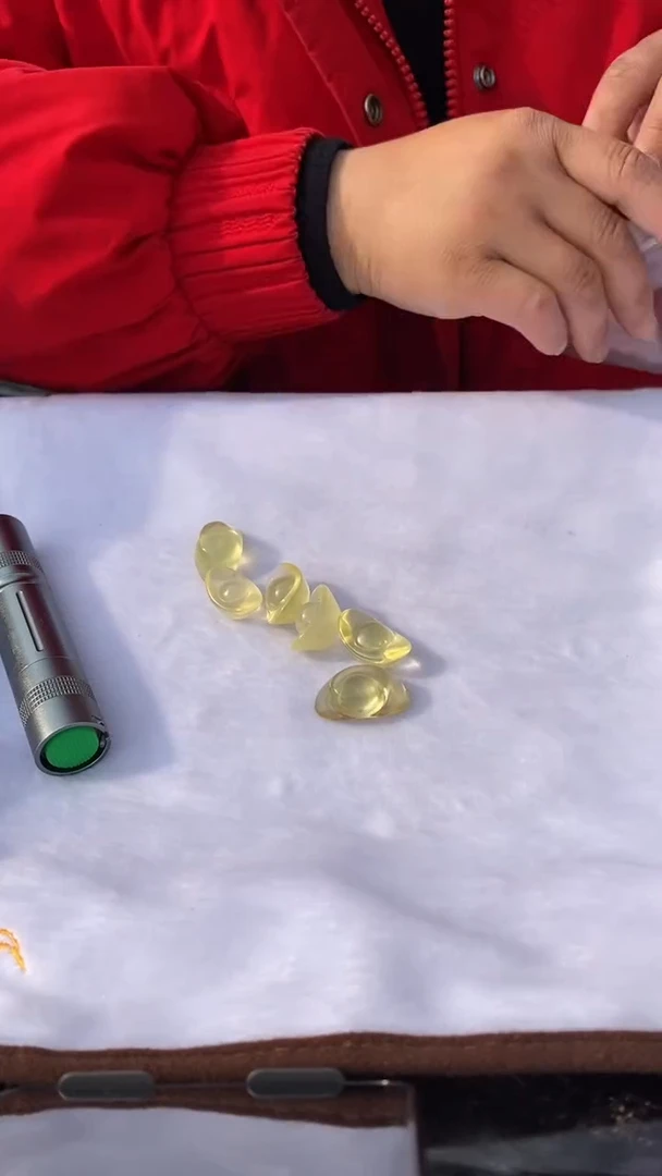 【闪购商品】黄晶元宝未镶嵌黄水晶元宝D627多样性发其一3-33