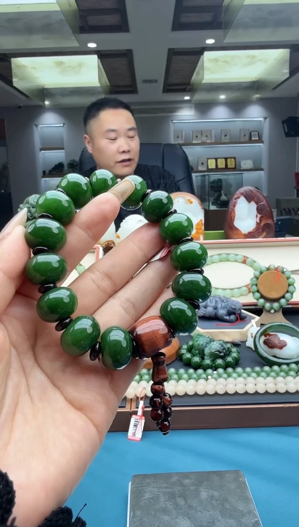 未镶嵌手串和田玉四**果1