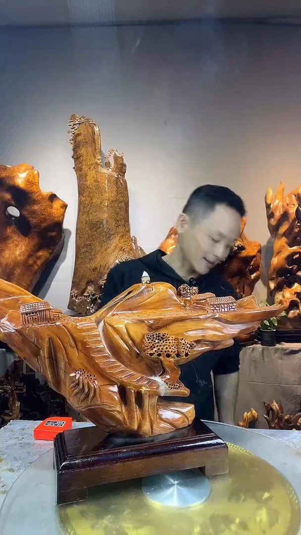 木望***3HONGDOUSHAN随行摆件40