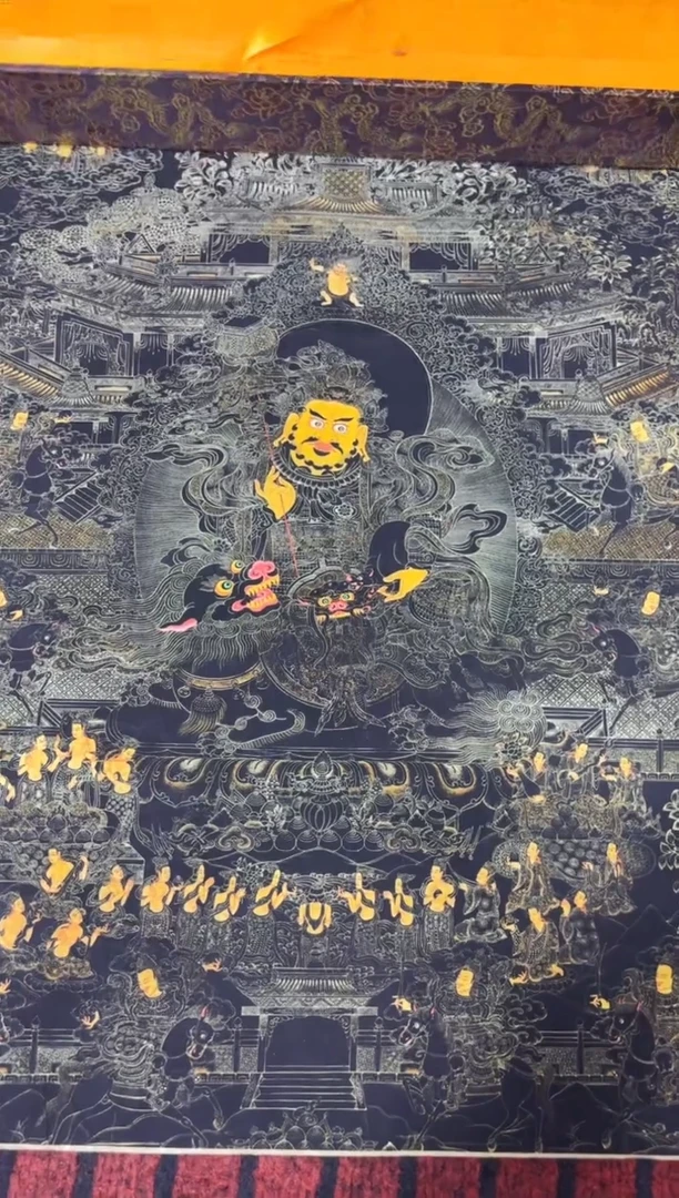 悦白书画年画年画 带盒