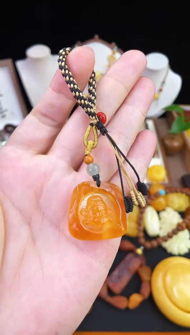 琥珀未镶嵌珠宝奇石柒月