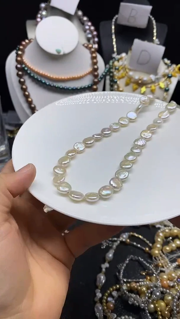 淡水珍珠未镶嵌颈饰多人