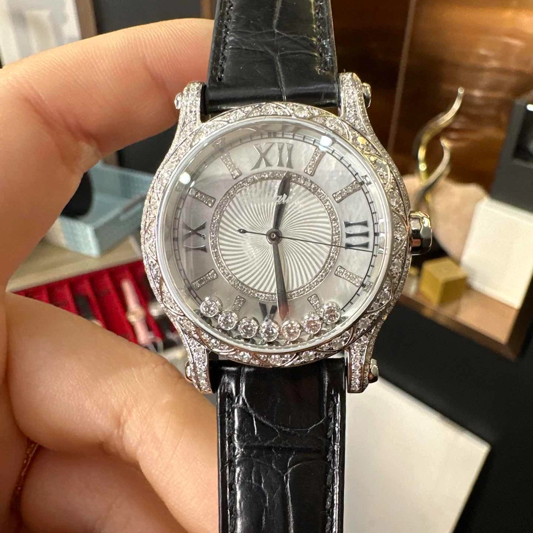 99新 Chopard/萧邦 DIAMONDS系列278559腕表/后钻/WHT030698
