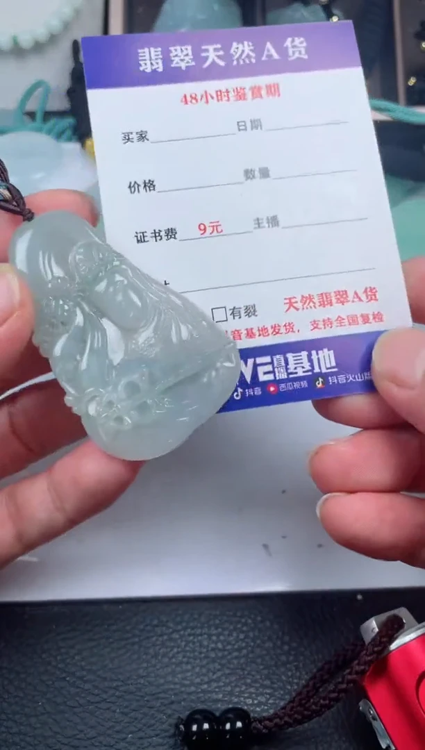 翡翠未镶嵌颈饰