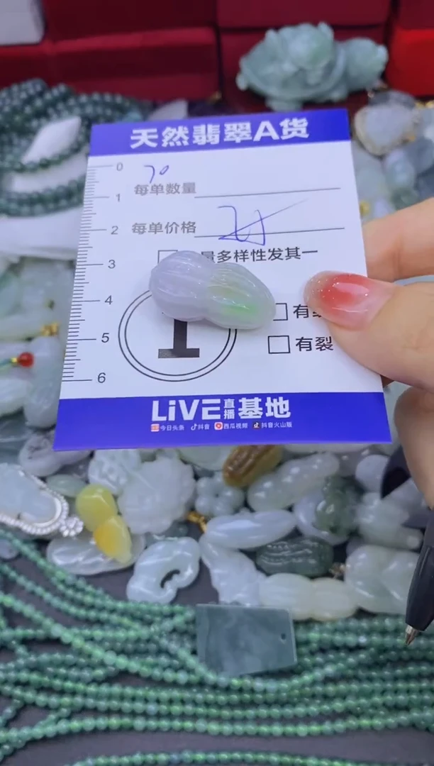 颈饰未镶嵌翡翠天然翡翠A货批量多样性发一件