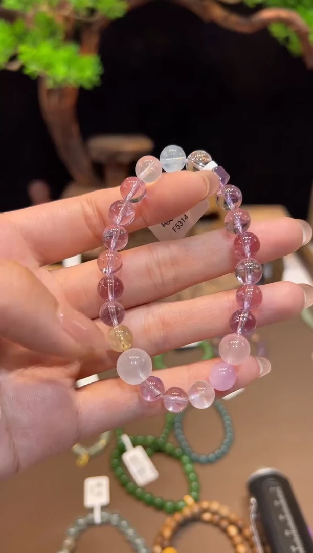水晶手链未镶嵌手饰@@