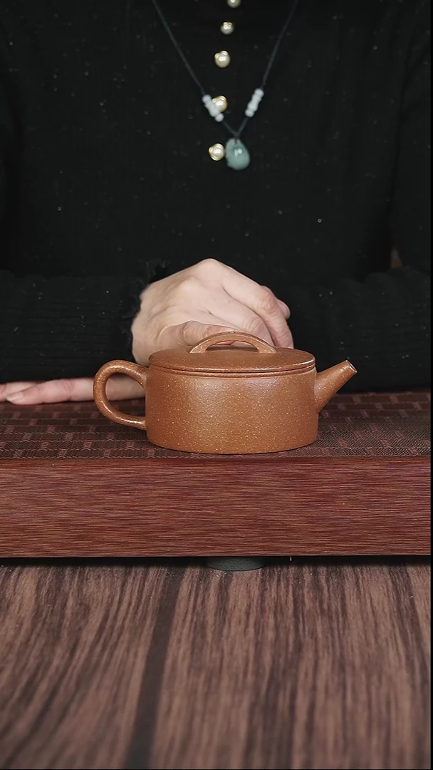 【闪购商品】紫砂茶壶黄降坡  汉瓦 240