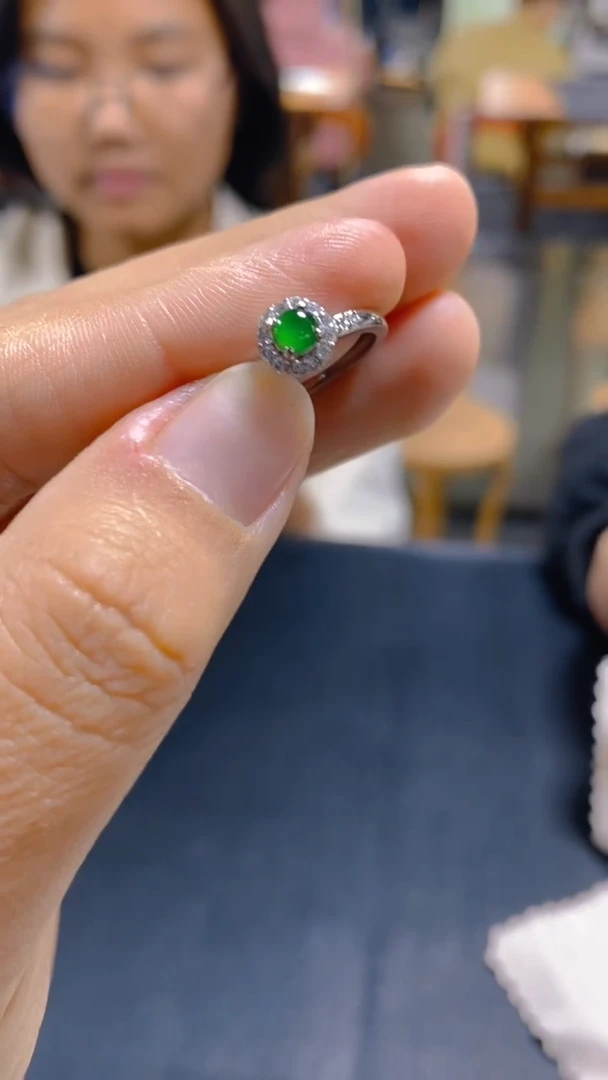 【闪购商品】翡翠戒指未镶嵌0162789588多样性发一