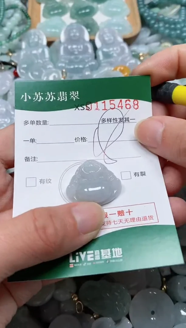 【闪购商品】翡翠颈饰未镶嵌闪购商品0115468