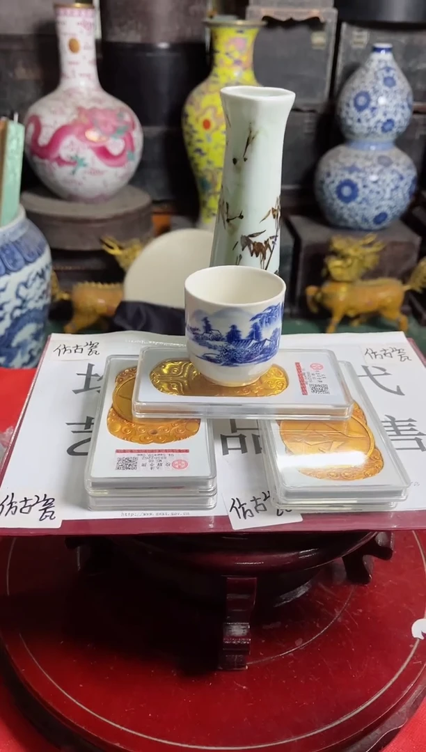 摆件陶高端陶瓷L461