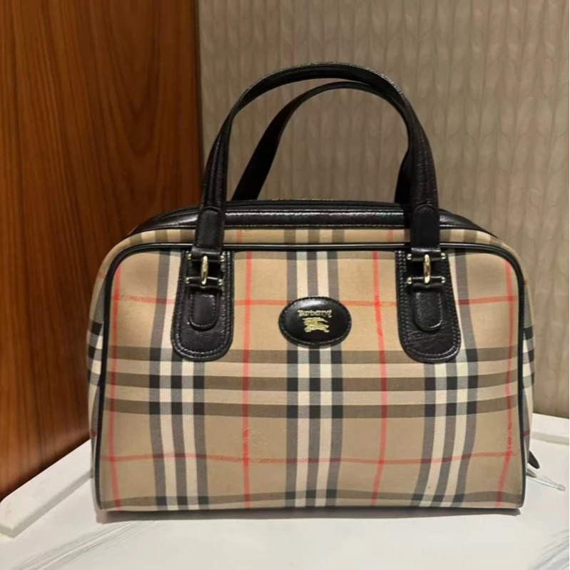 95新 BURBERRY/博柏利 乱乱子中古/女士/手提包/112628