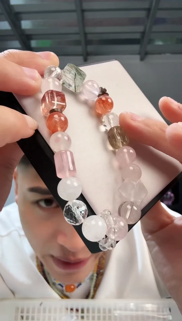 未镶嵌手链水晶晶8522