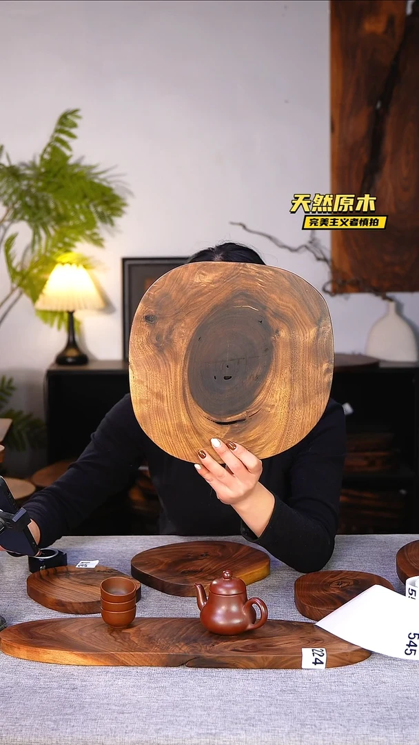 木兜***糖北美黑胡桃原木.干裂疤结不属于商品质量问题完美主义者