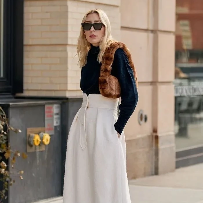 ZH-手提通勤单肩斜挎包 可搭 黑灰色围 巾