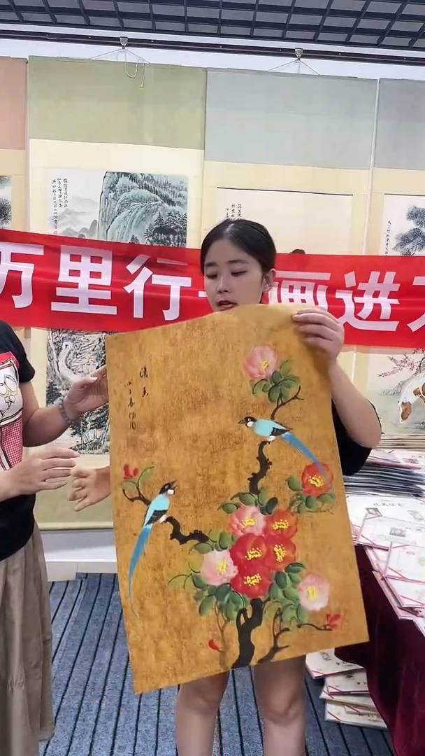 精品开三花鸟作品