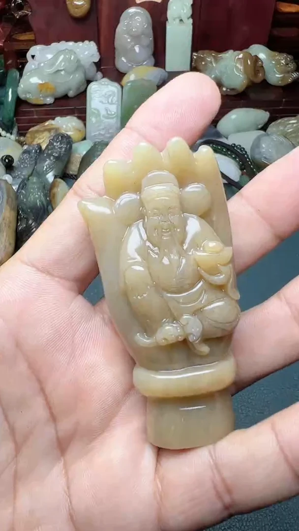 未镶嵌和田玉把件-