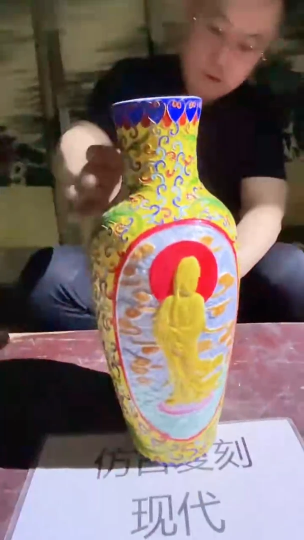 摆件景德镇陶瓷流水298