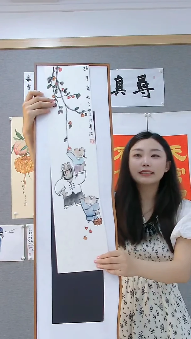 寻真书画院精品书画 禅意