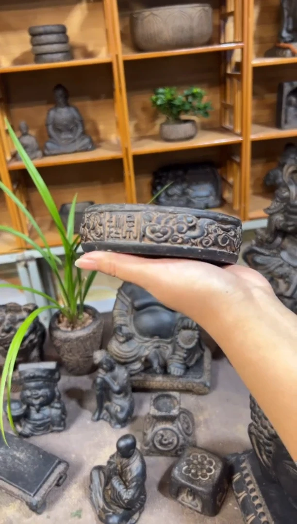 陶土【火山泥】吉祥底座