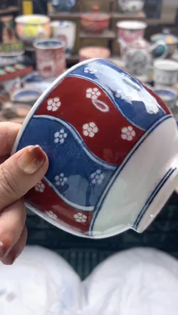 瓷片蔷**开189号九姑娘工艺品瓷器