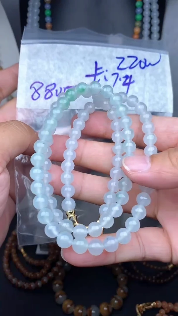 未镶嵌定制翡翠毛货需精细抛光拍一拍一