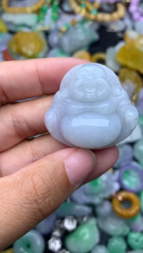 颈饰未镶嵌翡翠缅甸翡翠吊坠