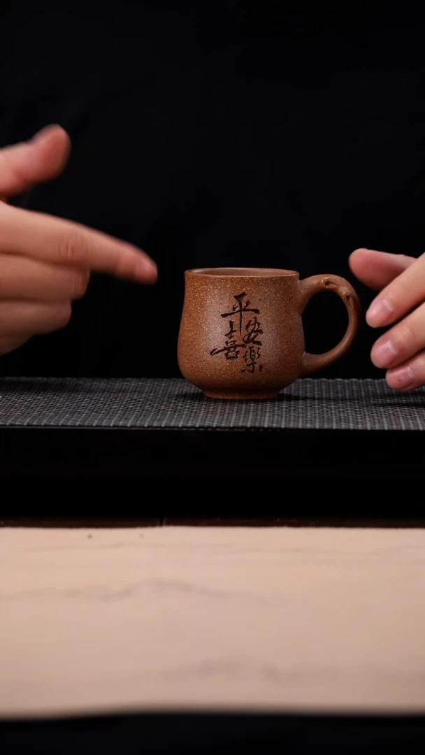 茶壶紫砂主播自用手把杯自在杯