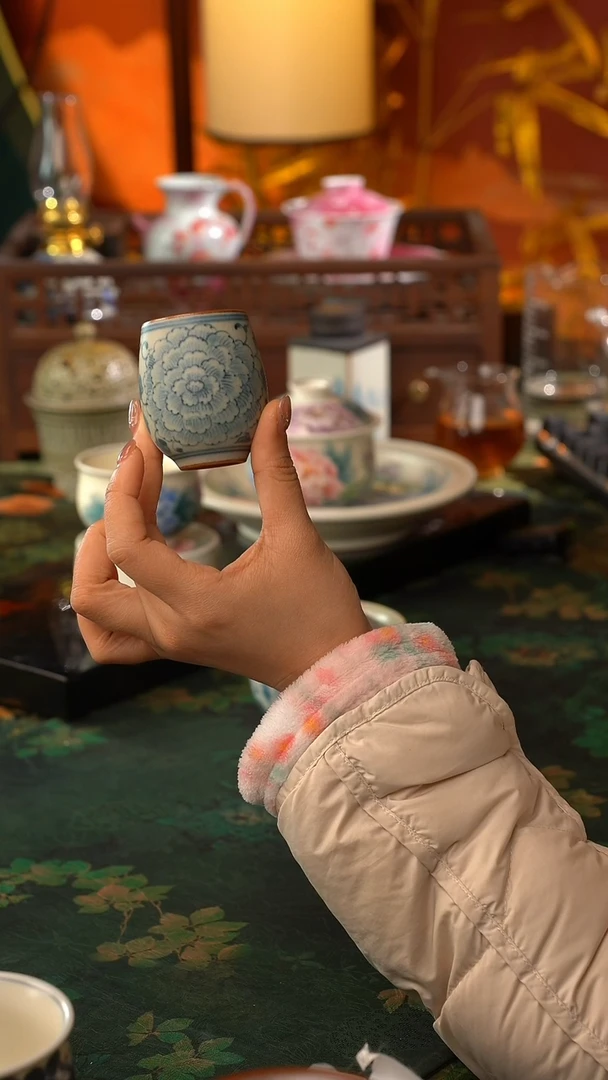 【闪购商品】初六好物分享@@朴云堂牡丹杯子