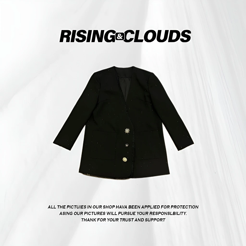 RISING&CLOUDS小云姐【原创】2025深圳南油时尚显瘦舒适西服030211