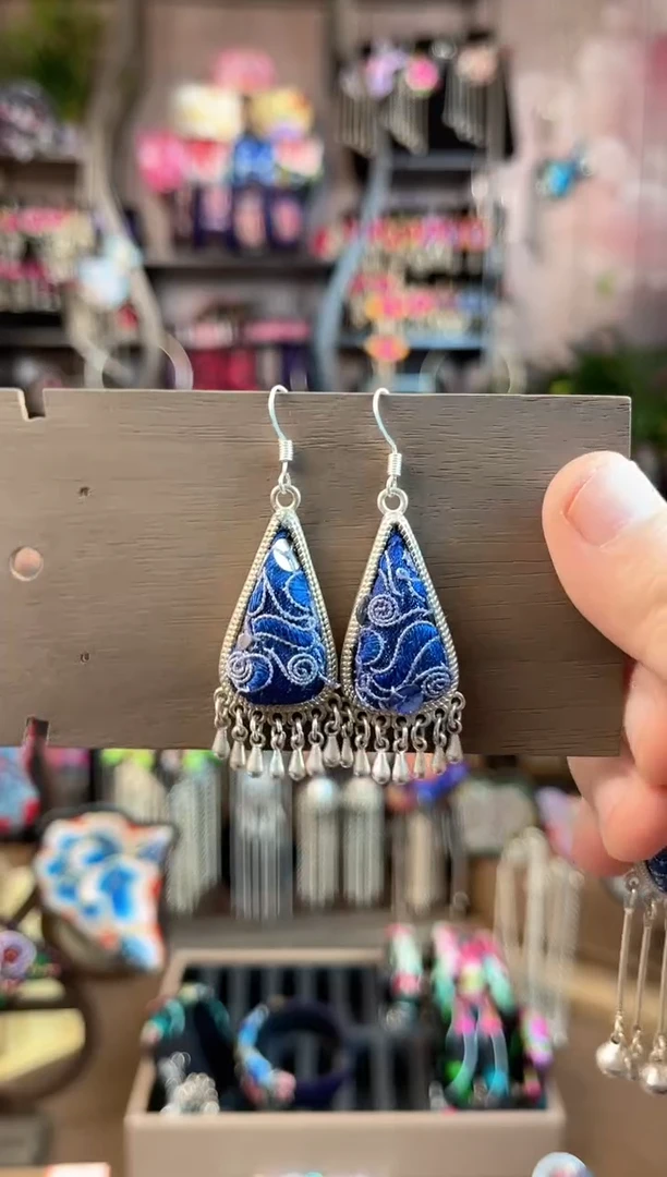 织绣民族风手工非遗老绣饰品612