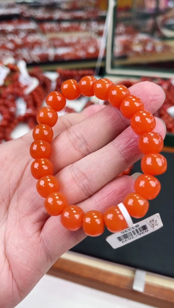 【闪购商品】南红玛瑙滴水洞老型手串10+未镶嵌一个/条