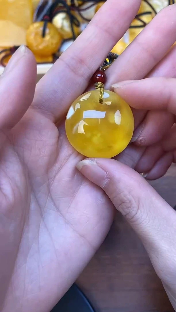 裸石琥珀未镶嵌天然琥珀蜜蜡