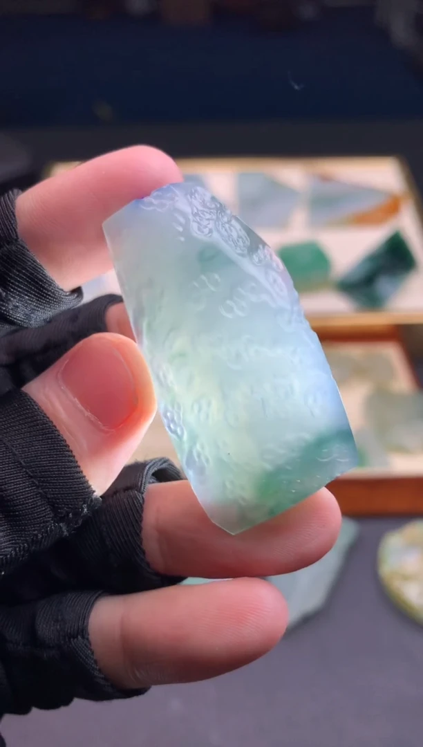 定制翡翠未镶嵌天然翡翠裸石 （含工费）