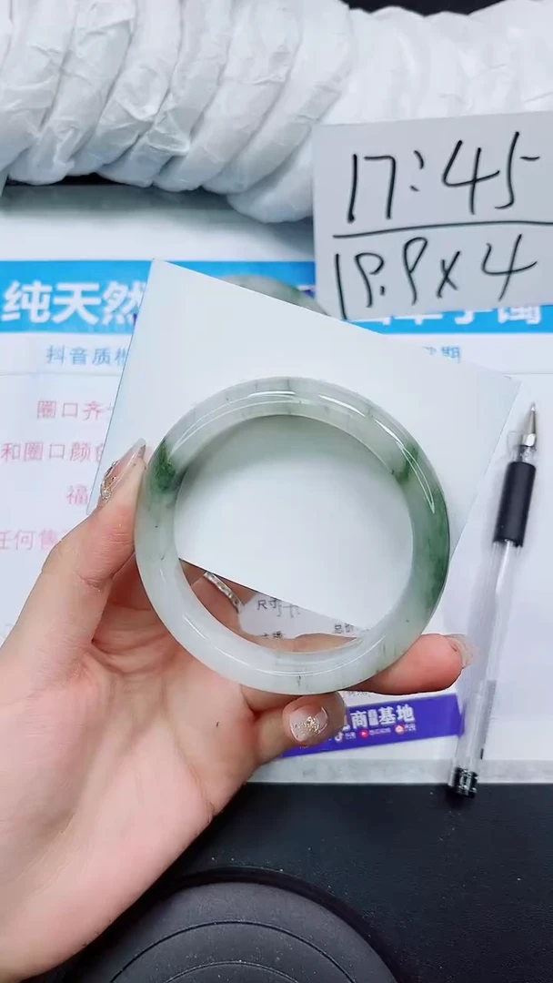 【闪购商品】石英质玉手镯未镶嵌S175-59/60