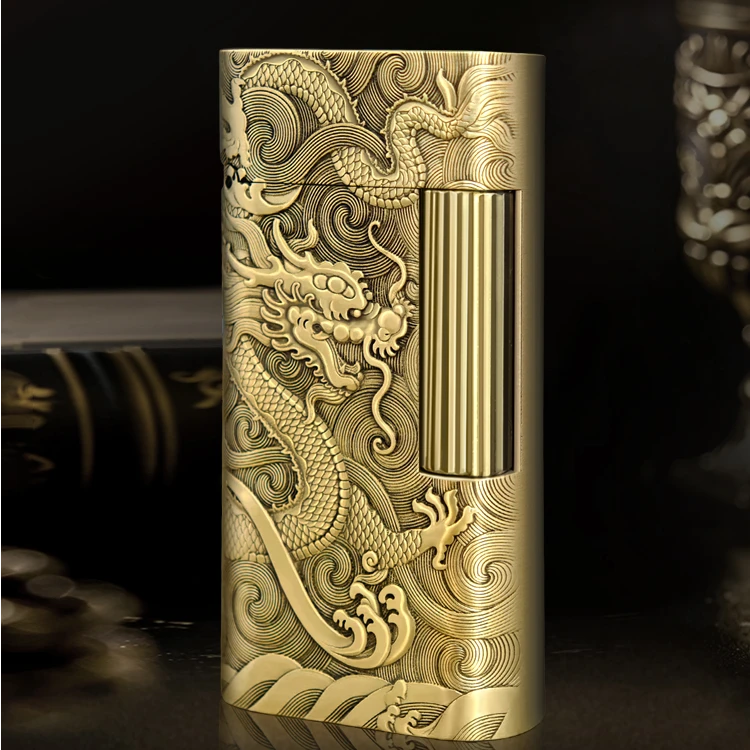 精品~MYON欧洲勉牌爵士待机王金龙出海原铜双面立体浮雕工艺