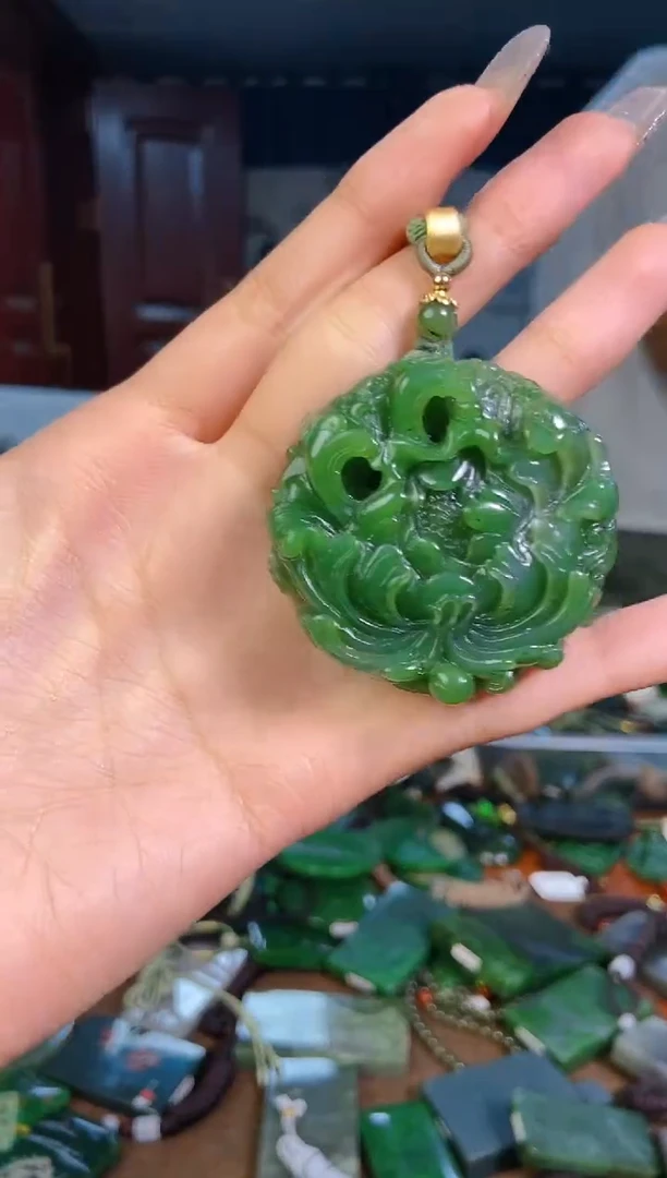 未镶嵌和田玉挂件1