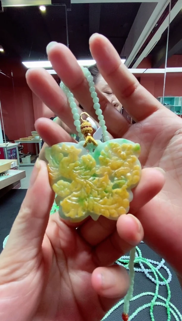 颈饰未镶嵌翡翠翡翠吊坠